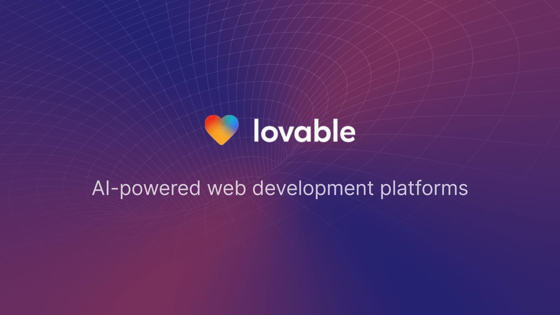 Lovable AI-powered web development platforms